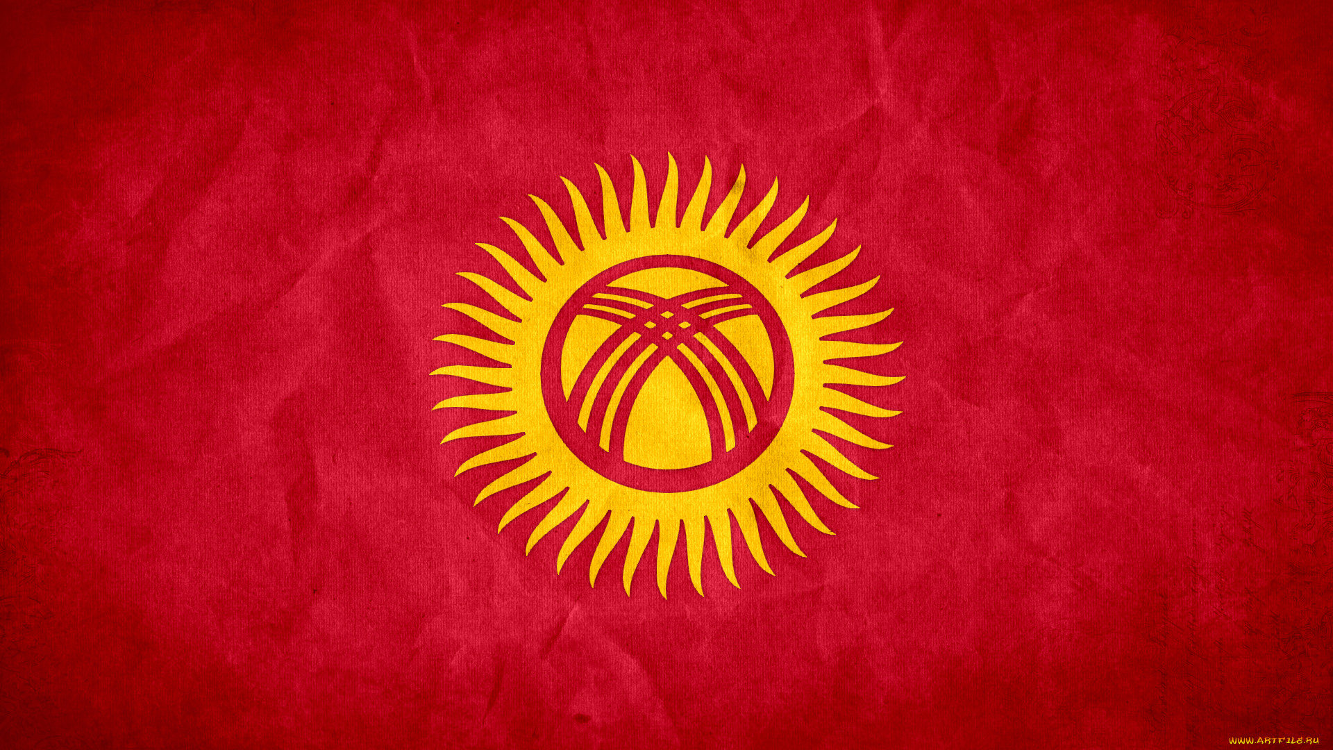 Флаг кыргызстана картинки